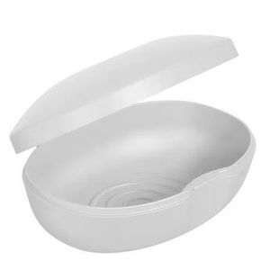 Saboneteira soft branca - ou plásticos