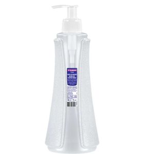 Porta detergente/álcool gel de plástico 480ml cristal - sanremo