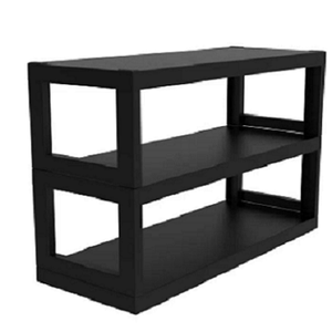 Sapateira 3 níveis  preto - maderin