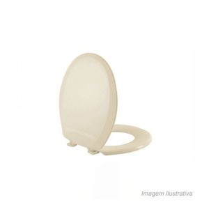 Assento convencional almofadado biscuit - astra