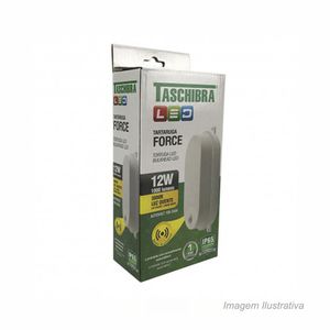 Tartaruga de led force 12w 6500k branco - taschibra