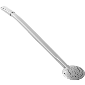 Bomba chimarrão inox sem bocal sem rosca 23cm blister - garibaldi