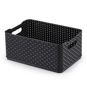 Caixa rattan n°3 4,5lt preto - arthi