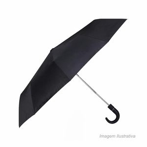 Guarda-chuva garoa preto - mor