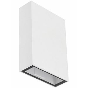 Arandela slim cube 4w 3000k bivolt branca - gaya