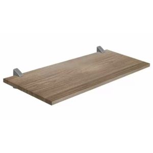PRATELEIRA EM MDP 20x40CM ME LEVE NOGUEIRA PRAT-K / REF.10258.010