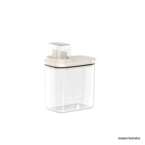 Dispenser flow 1,5l bege ou plásticos /ref:dfw100bgf.