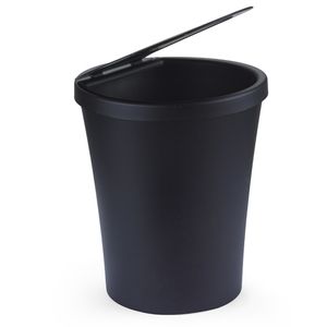 Lixeira tampa articulável5lt preto - arthi