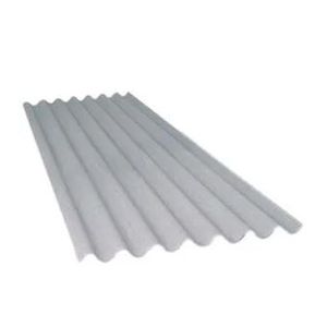 Telha ondulada sem amianto 6mm com 1,83x1,10mts - brasilit