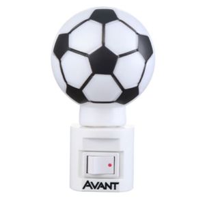 Luz de led bola noturna bivolt 1w 3000k amarelo infantil - avant