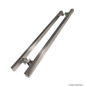 Puxador quadratto eco 300x200mm inox polido - geris
