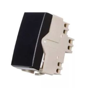Módulo interruptor paralelo sleek ebony margirius