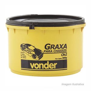 Graxa para chassis 500gr ca-2 - vonder