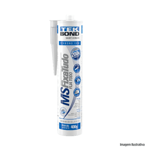 Adesivo ms fixa tudo 400g branco /ref.22151006100