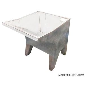 Tanque de concreto médio com azulejo 1 boca 66cm - fabrica de tanque