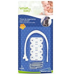 Trava de seguranca p/moveis viva baby - bemfixa