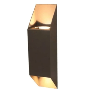 Arandela Alumínio 2 Lâmpadas GU10 Preta Micro - Ideal Iluminação
