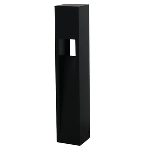 Balizador flash 40cm 1 lampada preto micro - ideal
