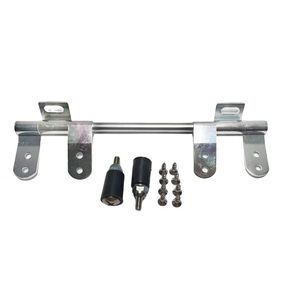Conjunto cromado de fixar assento mdf