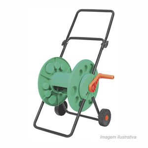 Enrolador de mangueira com rorinhas - tramontina