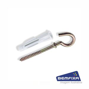 Bucha bxo com ganho 8mm com 2 unidades - bemfixa