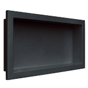 Nicho de parade para embutir 30x60cm preto - metasul