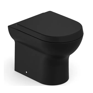Kit bacia convencional matte  nexo 39x52,5cm black  roca /ref.c343727009