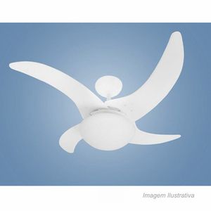 Ventilador de teto mareiro 4p branco 110v - tron