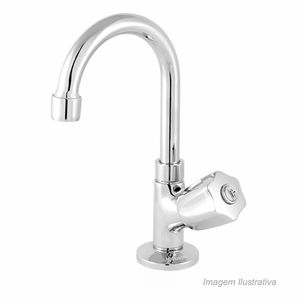 Torneira para lavatório 2190 c50 cromado mesa - imperatriz
