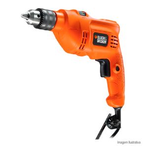 Furadeira de impacto 3/8" 580w tm500 220v black&decker /ref:tm500kb2.