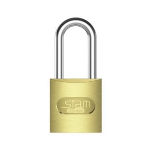 Cadeado haste médio zamac e-coat 25mm - stam