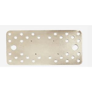 Placa de junção pesada reta 90x200mm - minubras