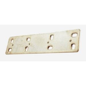 Placa dupla retangular reta 30x120mm - minubras