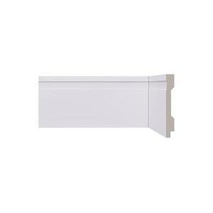 Rodapé de poliestireno lev102 100x13mm com 2,4mts - santa luzia