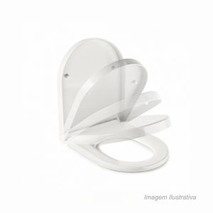 Assento thema soft close branco - tigre