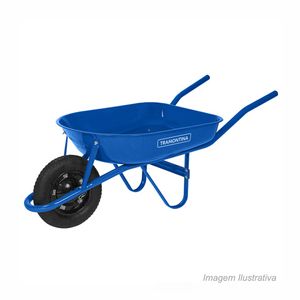 Carrinho de mão 50lt azul - tramontina