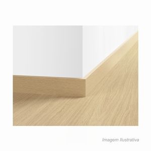 Rodapé border vision carvalho agrete 18x80mm com 2,4mts - quick step