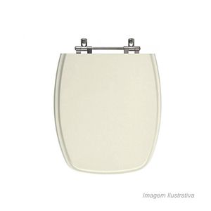Assento sanitário stylus em mdf laqueado pergamon - tomdo