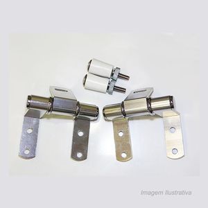 Conjunto para fixar assento atrium/calypso cromado - tomdo
