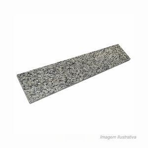 Soleira granito padronizada 82x14cm cinza - evolução pedra