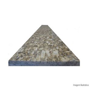 Pingadeira grande 124x15x2cm amarelo florença - evolução pedra