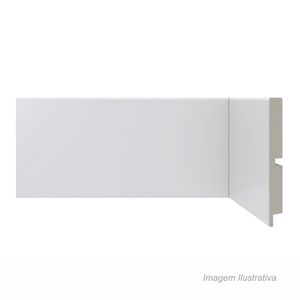 Rodapé de poliestireno r.454 100x13mm com 2,4mts branco - santa luzia