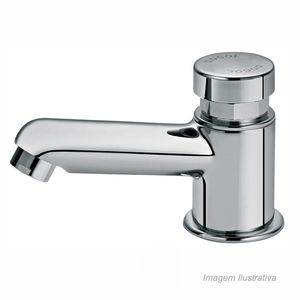 Torneira compacta pressmatic cromado - docol