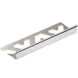 Filete ravena alum. 12mmx3mt ref:329 inox escovado- viscardi