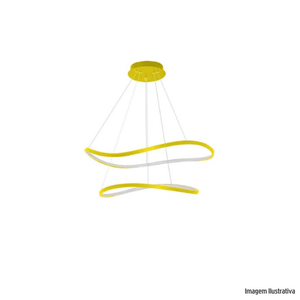 Pendente oceano 80cm gold gmh /ref.p-oceano-140-gold