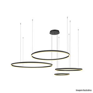 Pendente open cosmos preto /ref.o-cosmos-280-preto