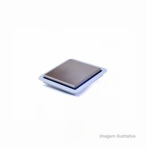 Ralo linear square com tampa inox 15x15cm - ralo linear
