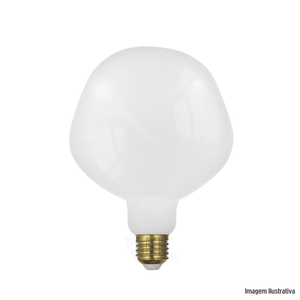 Lampada filamento led p130 6w bivolt leitosa gmh /ref:lp130l-6w.