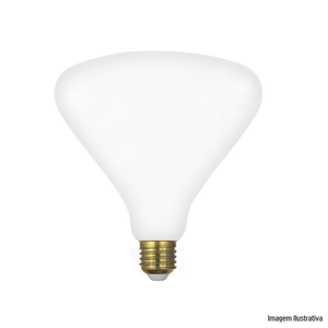 Lampada filamento led r140 6w bivolt leitosa gmh /ref:lr140l-6w.