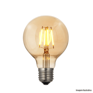 Lampada de resistencia carbono l80 squirrel cage 40w 220v gmh /ref:l80-sc-40w-220v.